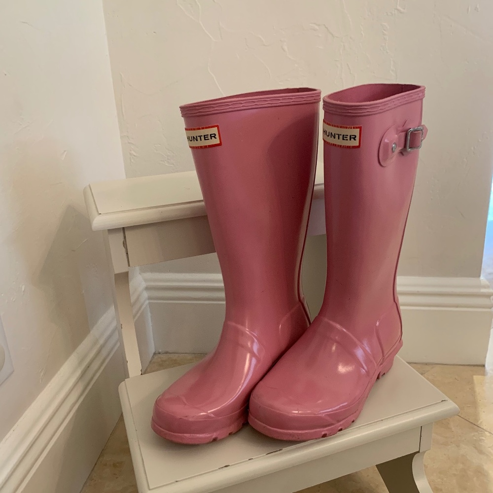 Hunter Rain Boots (Pink)